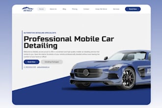 design car roadside assistance website auto detailing website car towing website