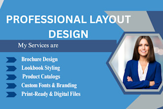 design modern cookbooks, catalogs, magazines, brochure and look books
