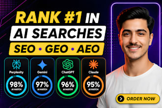 do monthly website local SEO, GEO, aeo, aio, backlinks building for ai search
