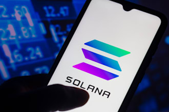 create solana presale websit, staking website, token smart contract