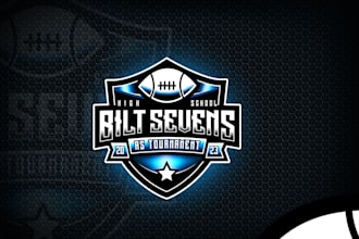 design a modern custom sports team logo