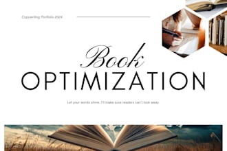 optimize your book for amazon KDP
