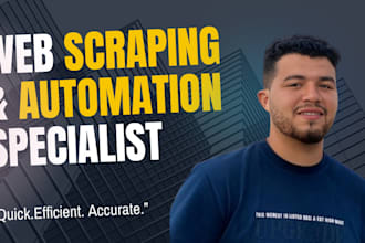 do web scraping, data mining, and python web scraper for any website
