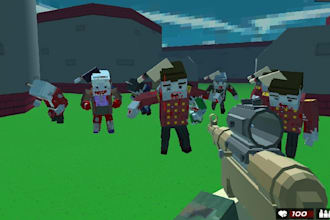 build multiplayer shooting and survival game in unity