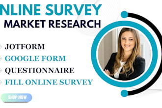 analyze online survey results, clean data, and provide insightful reports