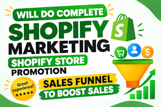 setup shopify marketing ecommerce marketing sales funnel to boost shopify sales