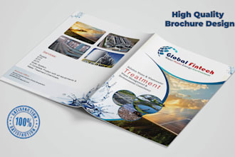 do professional tri fold brochure, catalog ,booklet layouts