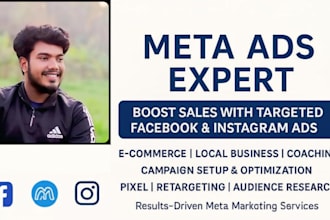 meta ads expert  facebook  instagram ads campaign specialist