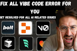 fix vibe code error, resolved all related ai issues, lovable, replit, chatgpt
