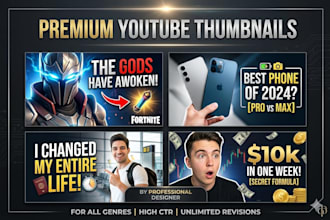 edit attractive thumbnails for your videos