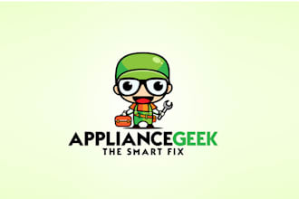 make a stand up geek stand out logo