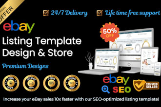design autoparts ebay listing template