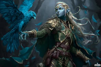 draw any fantasy character that you want