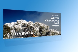 create a facebook cover photo banner