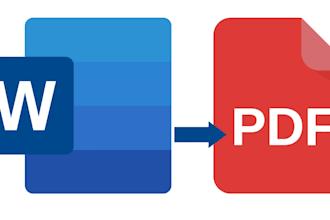 format word or excel files professionally and convert to PDF