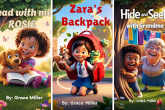 design children storybook, children book illustration storybook illustration kdp