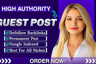 write and publish high da SEO optimized guest post with dofollow backlinks