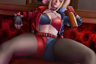 draw seductive anime or semi realistic characters