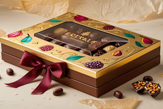 do box design, mailer box design, amazon packaging box design with 3d mockup