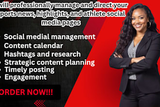 manage your sport news ,highlights, athlete social media and sports content