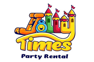 design memorable party rental business logo