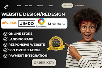 design lofty jouwweb jimdo kvcore website fix, clone, redesign lofty crm jouwweb