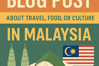 write blogs about malaysia
