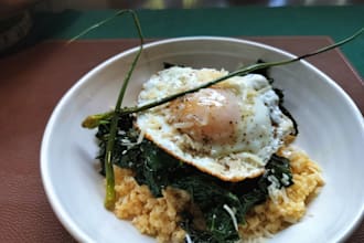 write your recipe or menu for home use