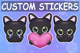 create custom stickers for twitch, discord and more