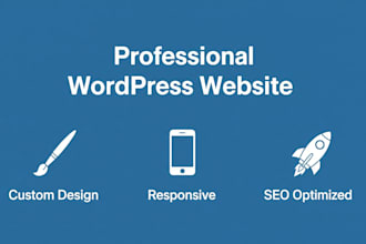 build a responsive elementor wordpress website