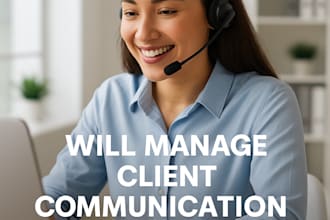 manage client communication and inbox support