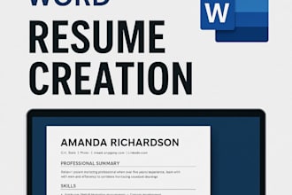 create and format professional resumes in microsoft word
