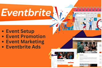 do successfully event promotion, eventbrite setup, event flyer design