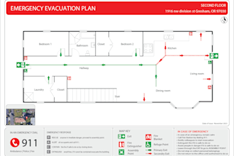 design fire evacuation plan