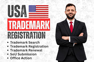 do USA trademark registration and USA trademark filing
