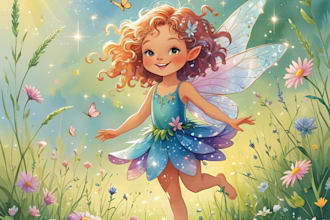 illustrate children book watercolor illustration, story book illustration