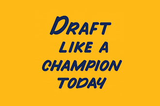 advise or draft you an elite NFL fantasy football roster