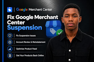 google merchant center misrepresentation and suspension