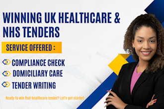 bid UK healthcare tender, tender application, nhs care and domiciliary care, cic