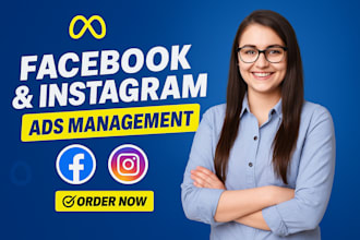 manage targeted facebook ads and instagram ads