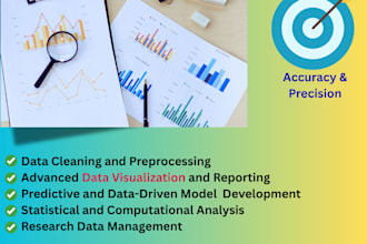 clean and analyze your complex data statistically