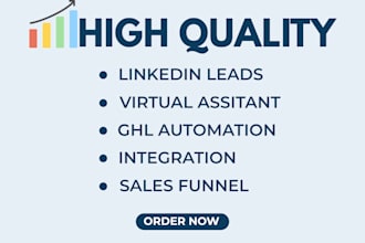 generate linkedin leads, service titan, sdr, automate your sales funnel with ghl