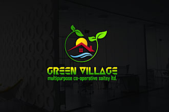 create green, natural, eco, environment or herbal logo