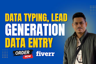 be your expert for data typing and online data entry work