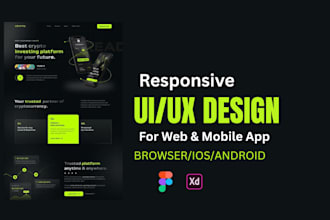 do figma website design, saas website ui ux, figma landing page ui ux design