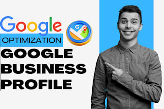 set up your google business profile for monthly local SEO, maps optimization gmb