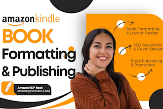 do KDP book editing, formatting for publishing, book proofreading, book editor