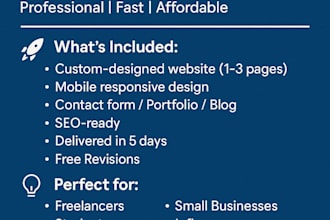 create a personal website