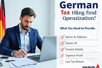 provide expert german income tax services and tax optimization