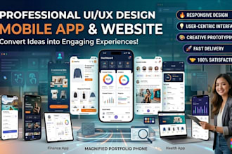 design user centered ui ux design for apps and website